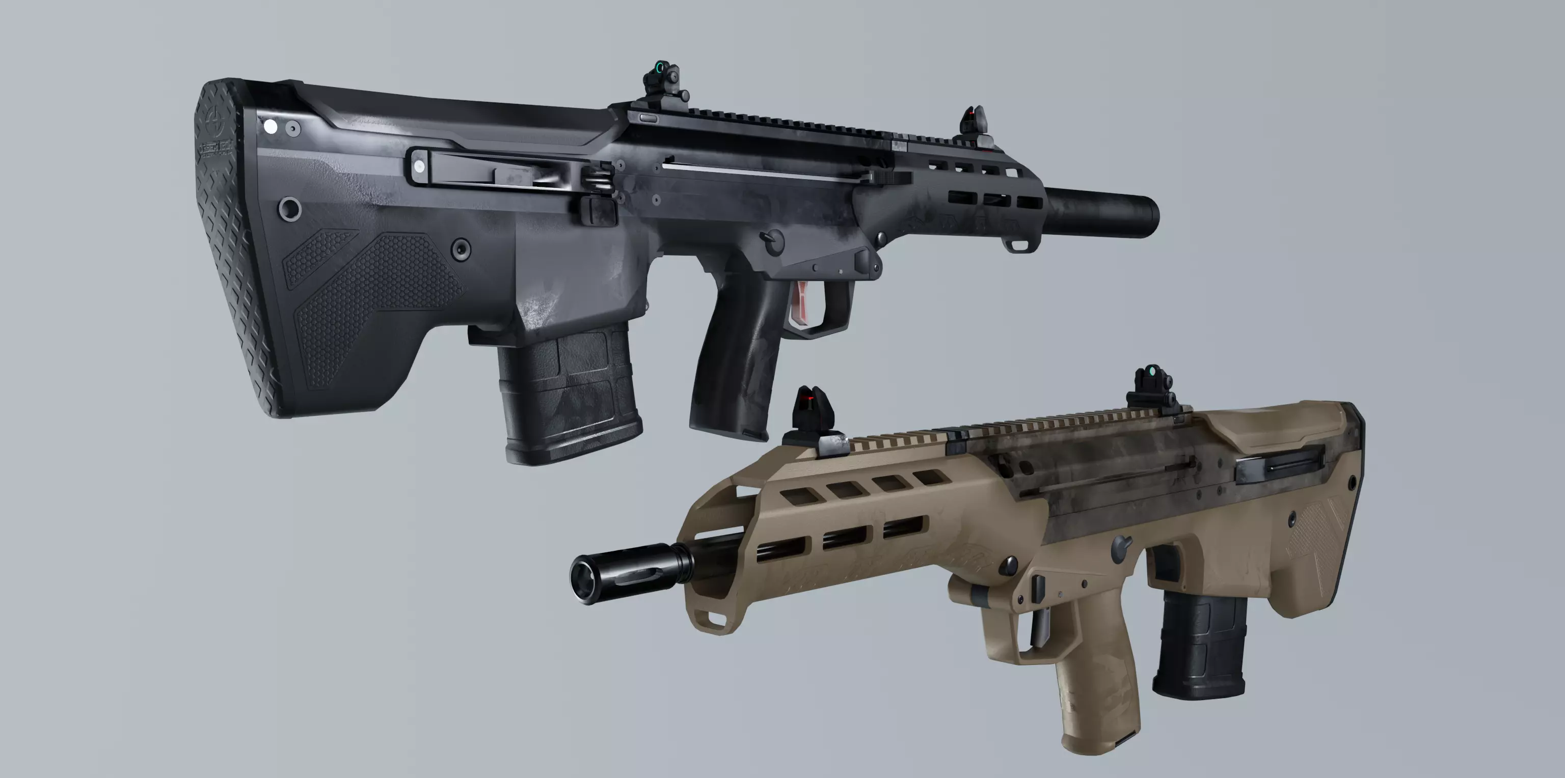 MDR Desert Tech Game Ready Low-poly 3D model_0