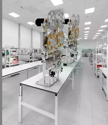 Copper foil fitting cutting mechanism