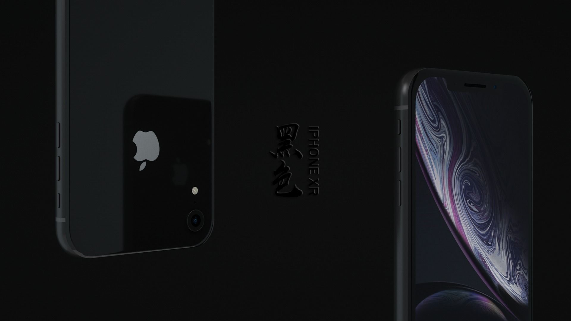 Apple iphone xr cell phone 3D model_2