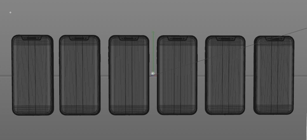 Apple iphone xr cell phone 3D model_7