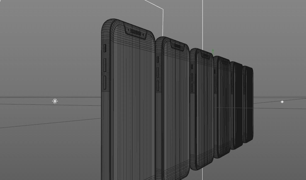 Apple iphone xr cell phone 3D model_10