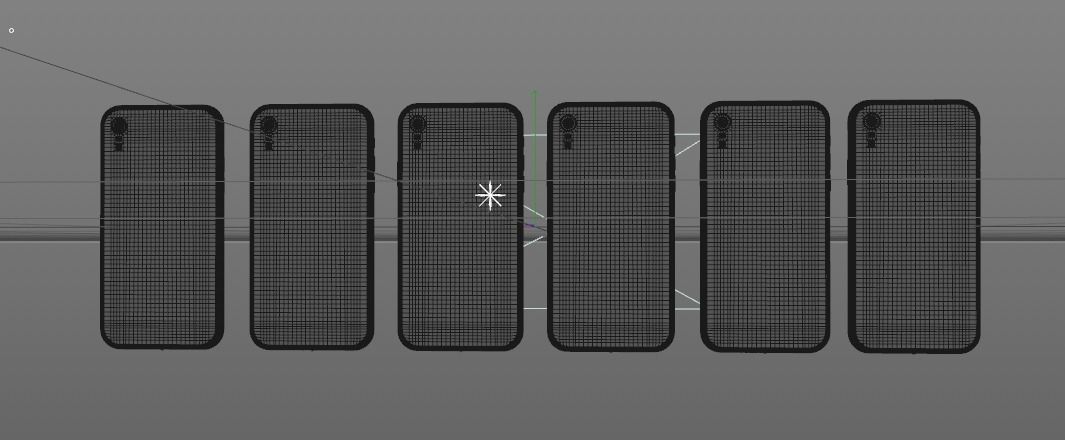 Apple iphone xr cell phone 3D model_8