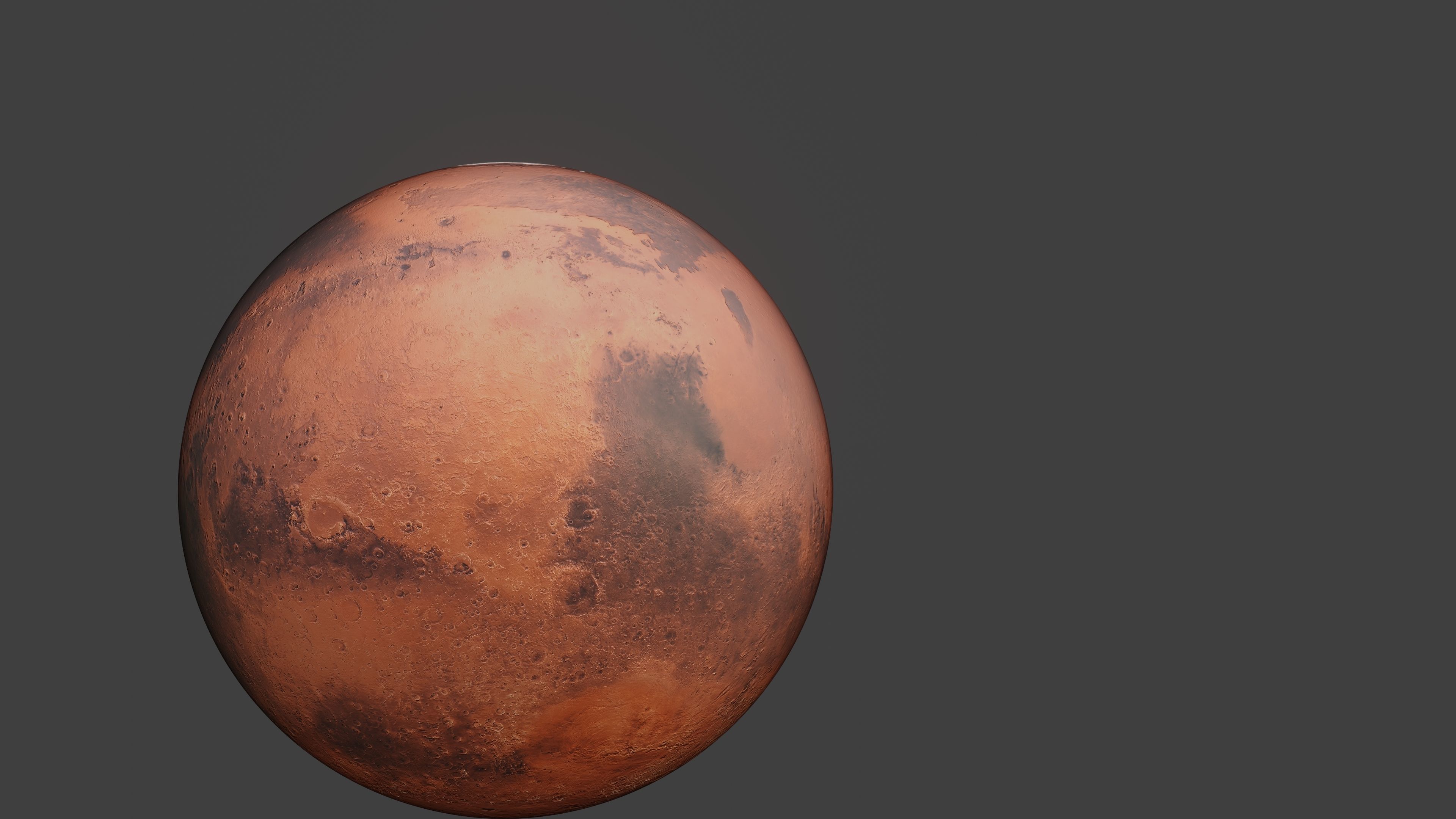 Animated Mars 3D model_3