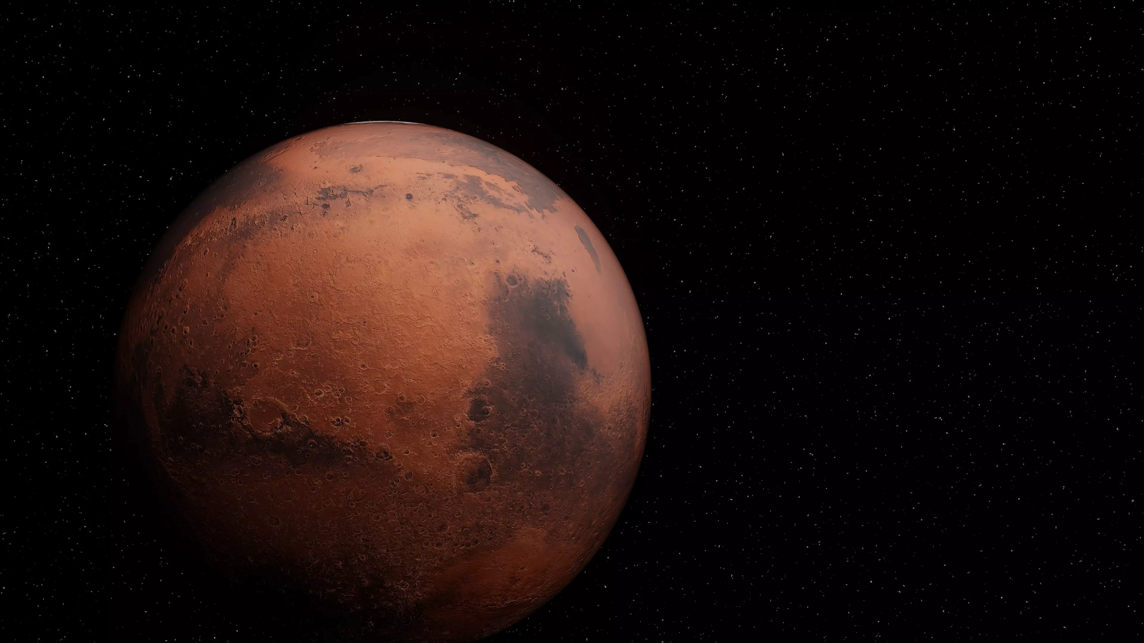 Animated Mars 3D model_0