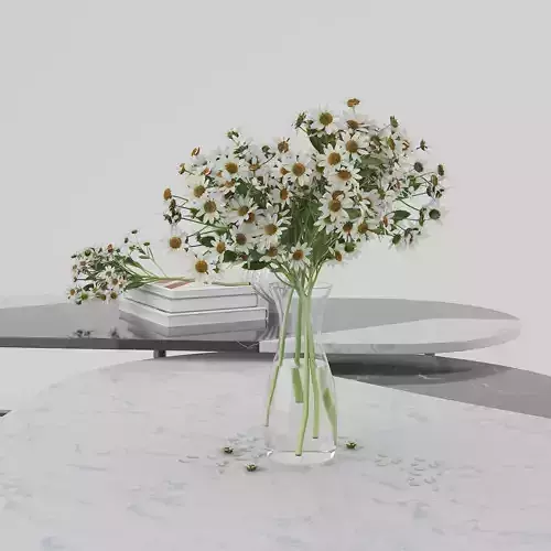 Center Table with flower Pot