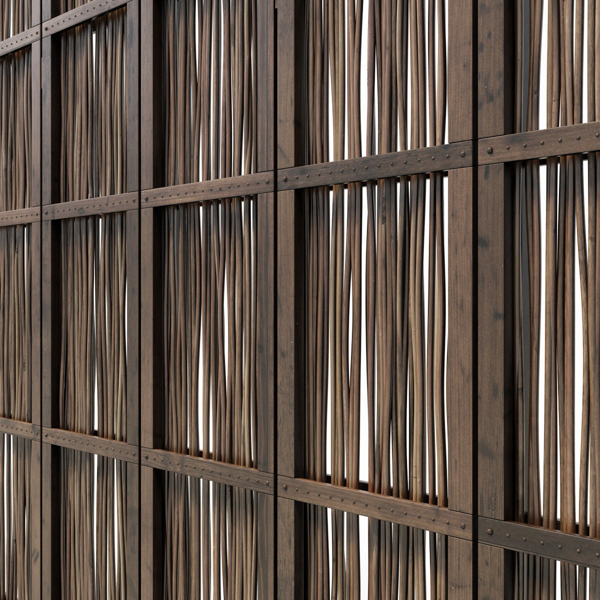 Screen branch crooked decor n4 3D model_11