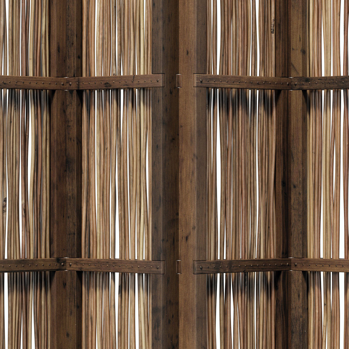 Screen branch crooked decor n4 3D model_7