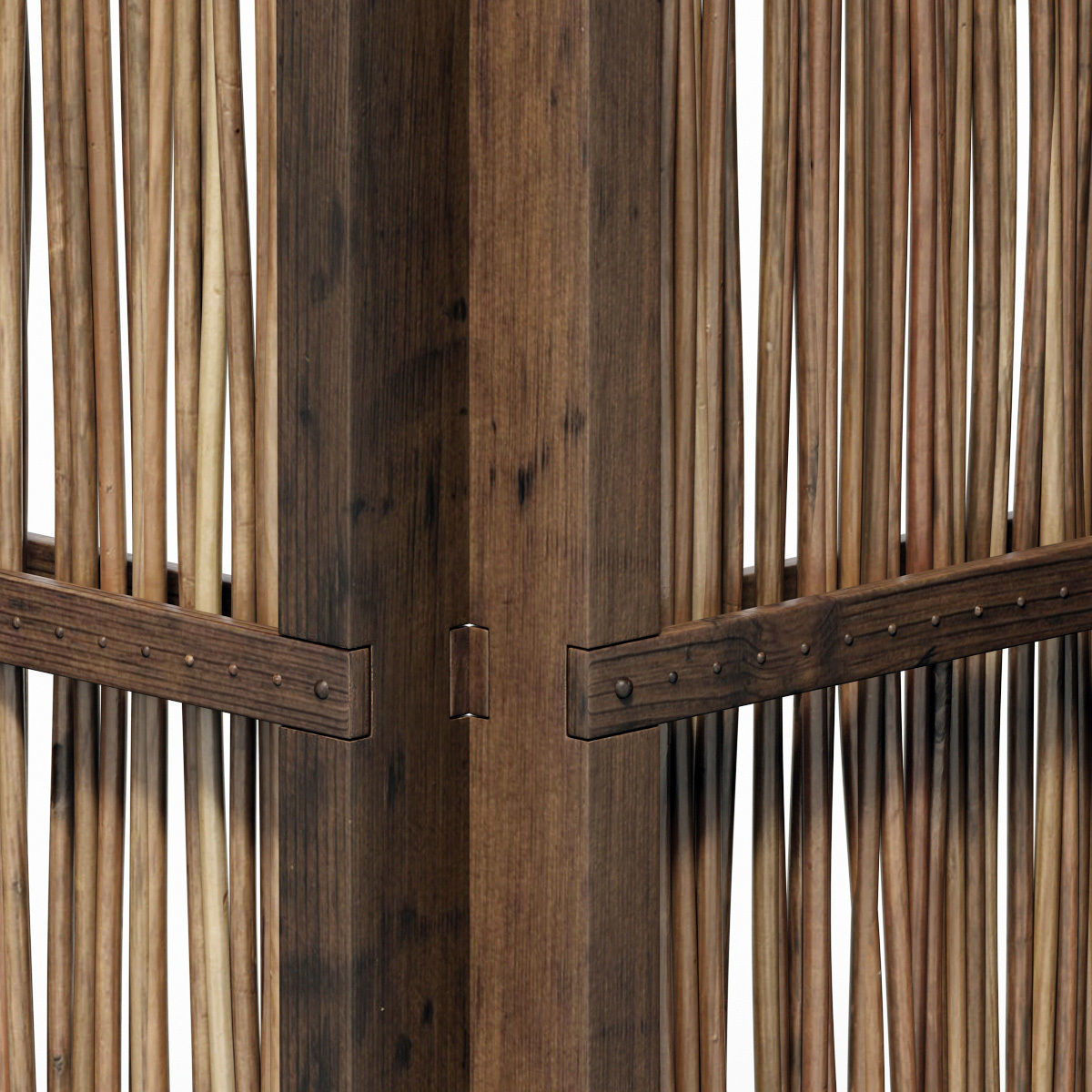 Screen branch crooked decor n4 3D model_13