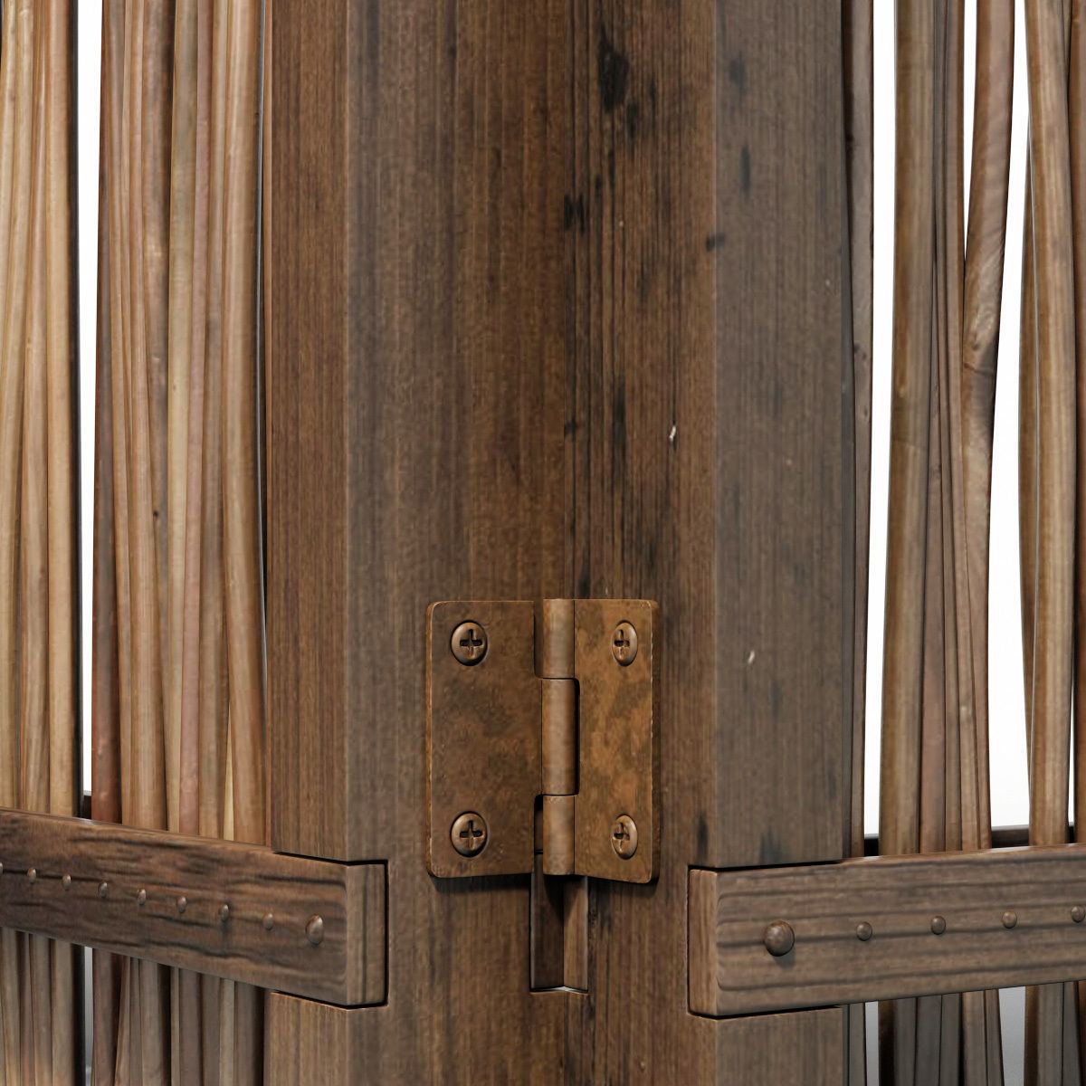 Screen branch crooked decor n4 3D model_12