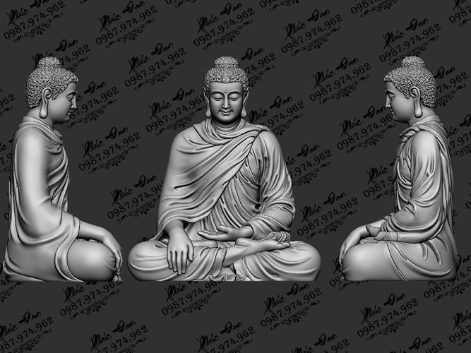 BUDDHA statues 3D print model