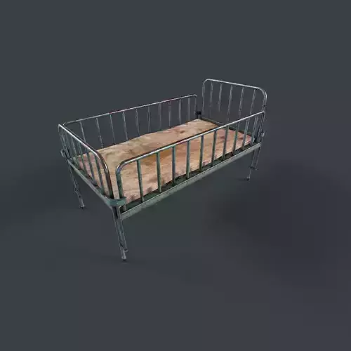 Old Hospital Bed v2