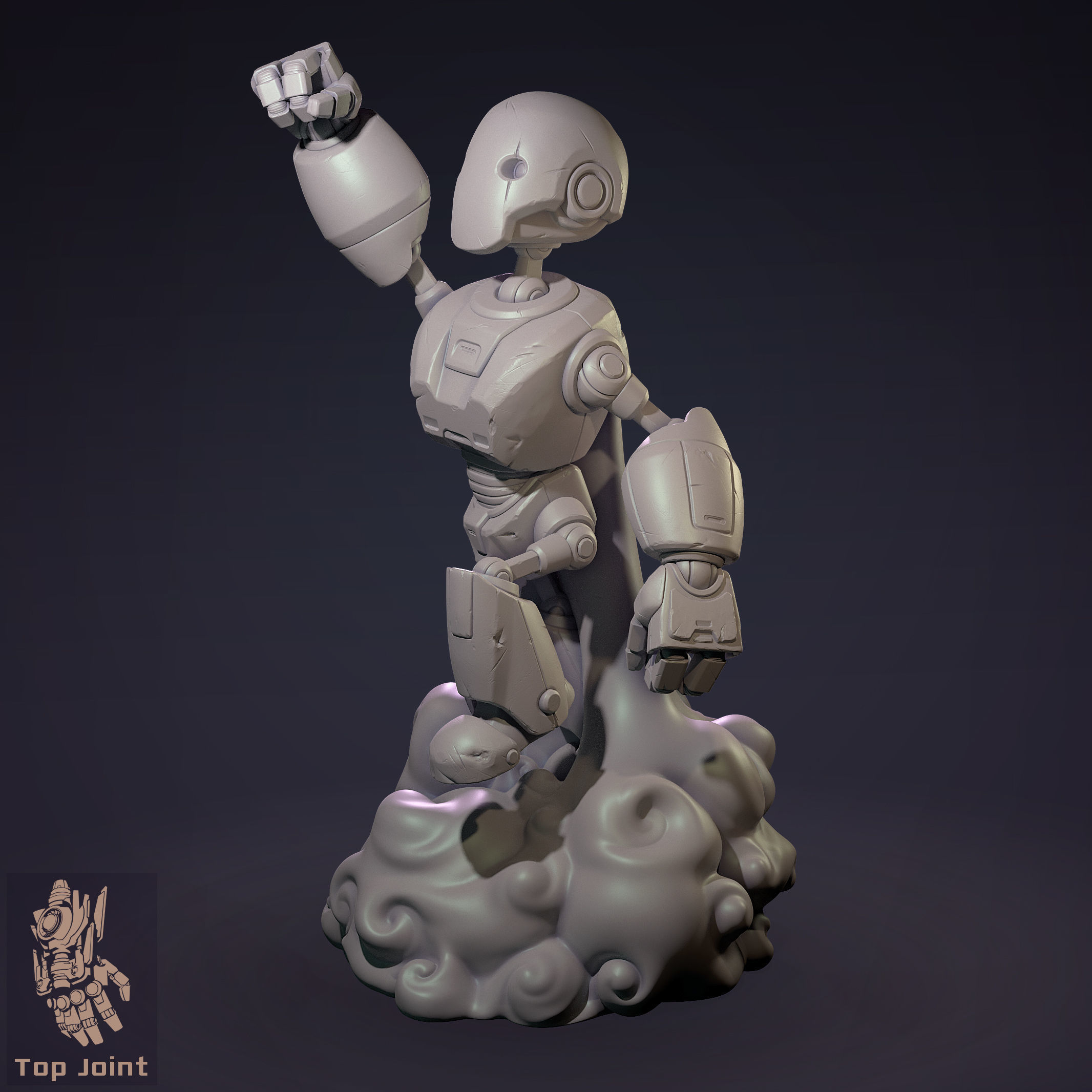 Robobot T7 Super Punch 3D print model_0