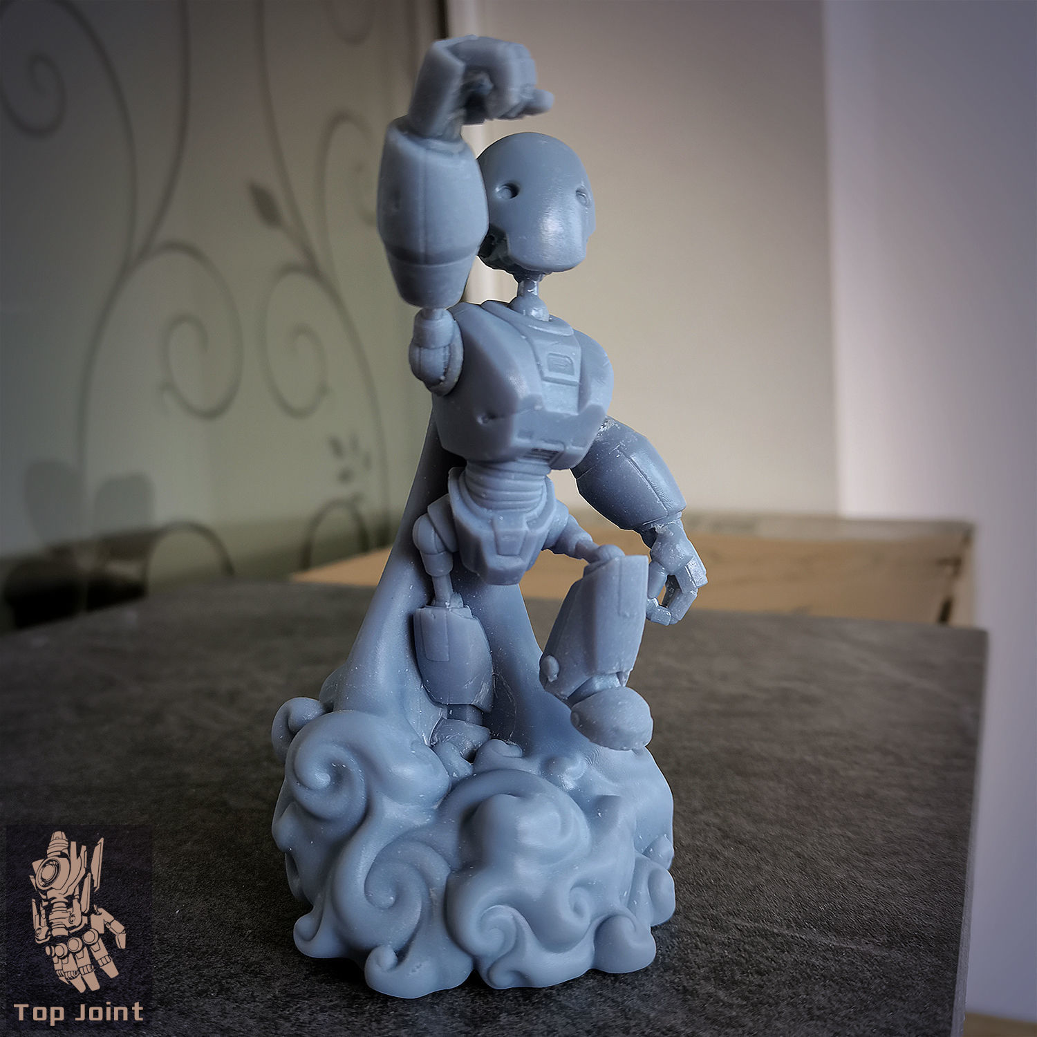 Robobot T7 Super Punch 3D print model_7