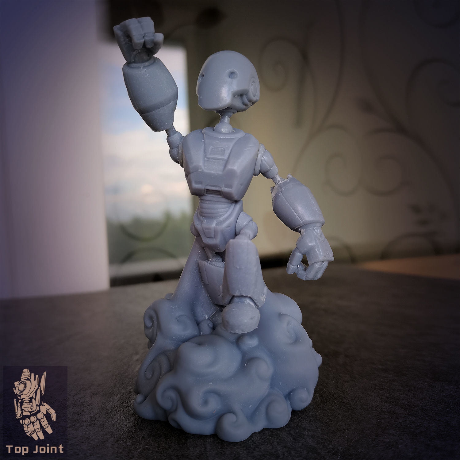 Robobot T7 Super Punch 3D print model_6