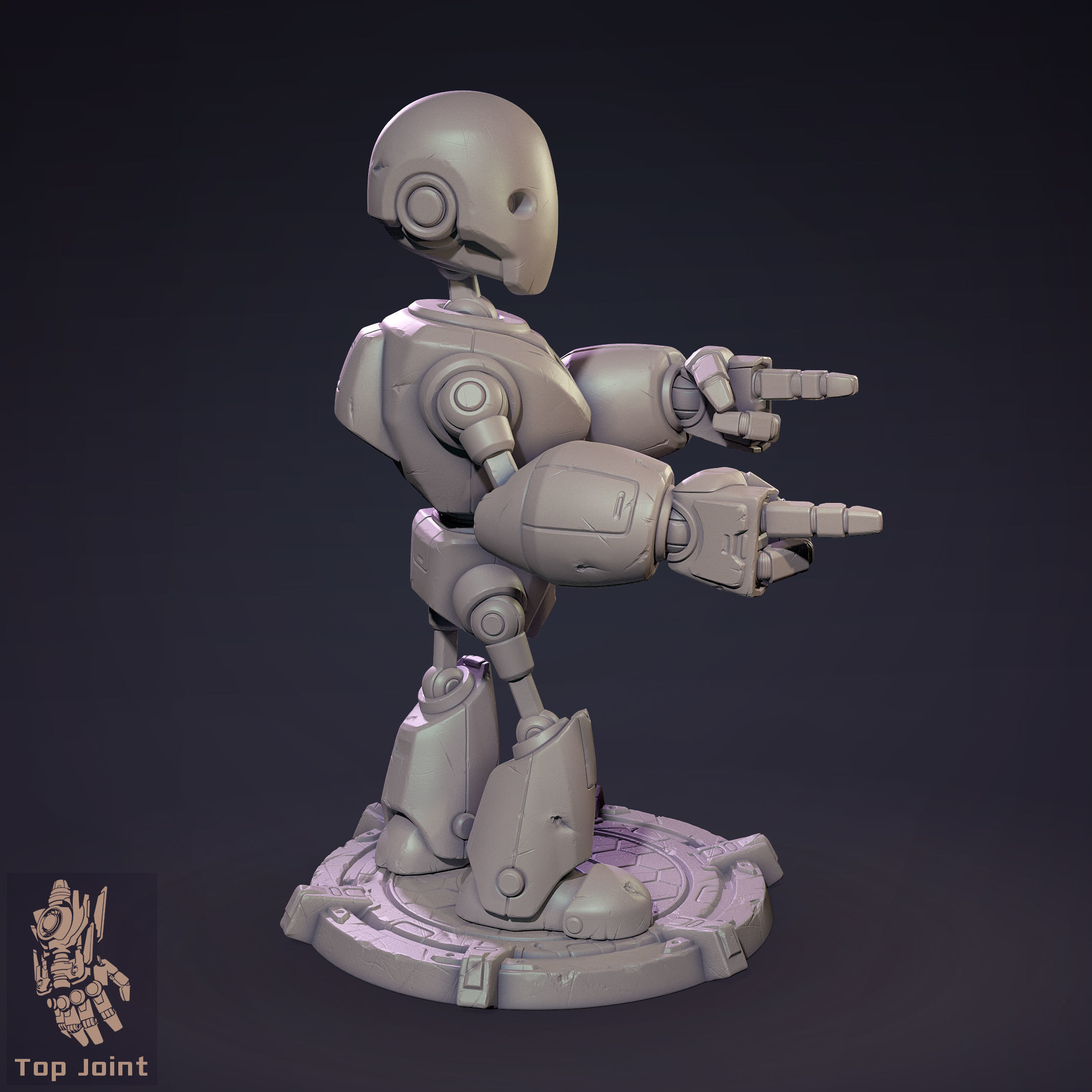 Robobot T7 Hey U 3D print model_2