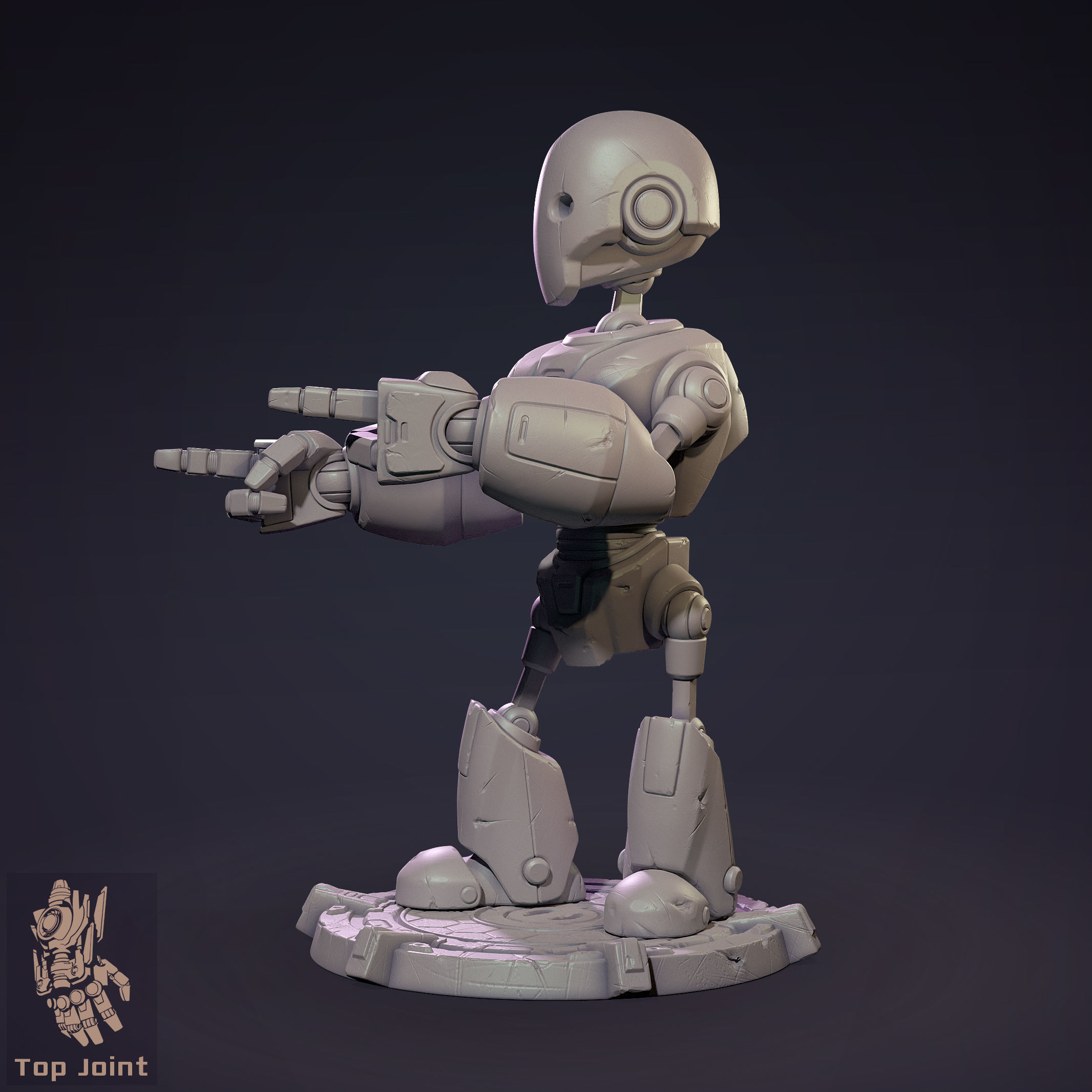 Robobot T7 Hey U 3D print model_4