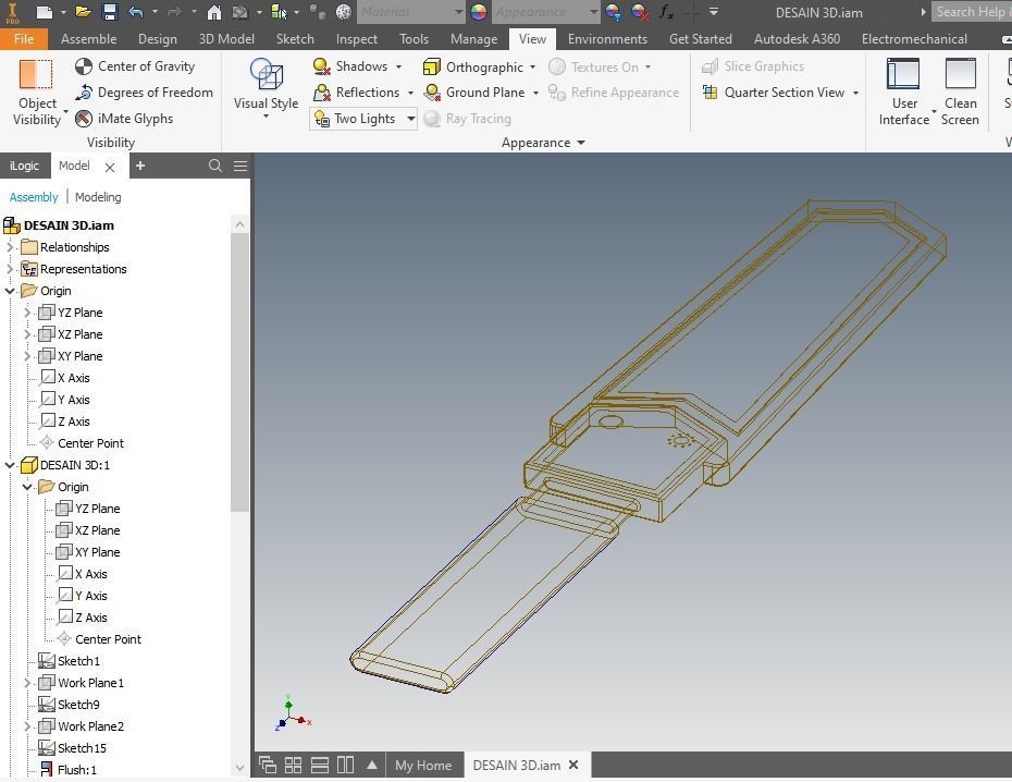 UNIVERSAL HAND HELD METAL DETECTOR PROFESSIONAL SAFETY 3D model_11