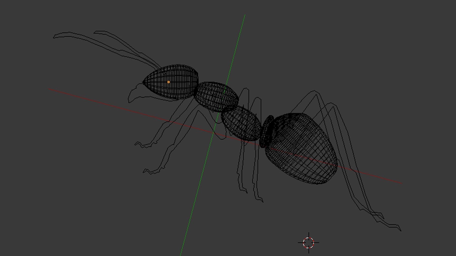 Insect ant 3D model_3