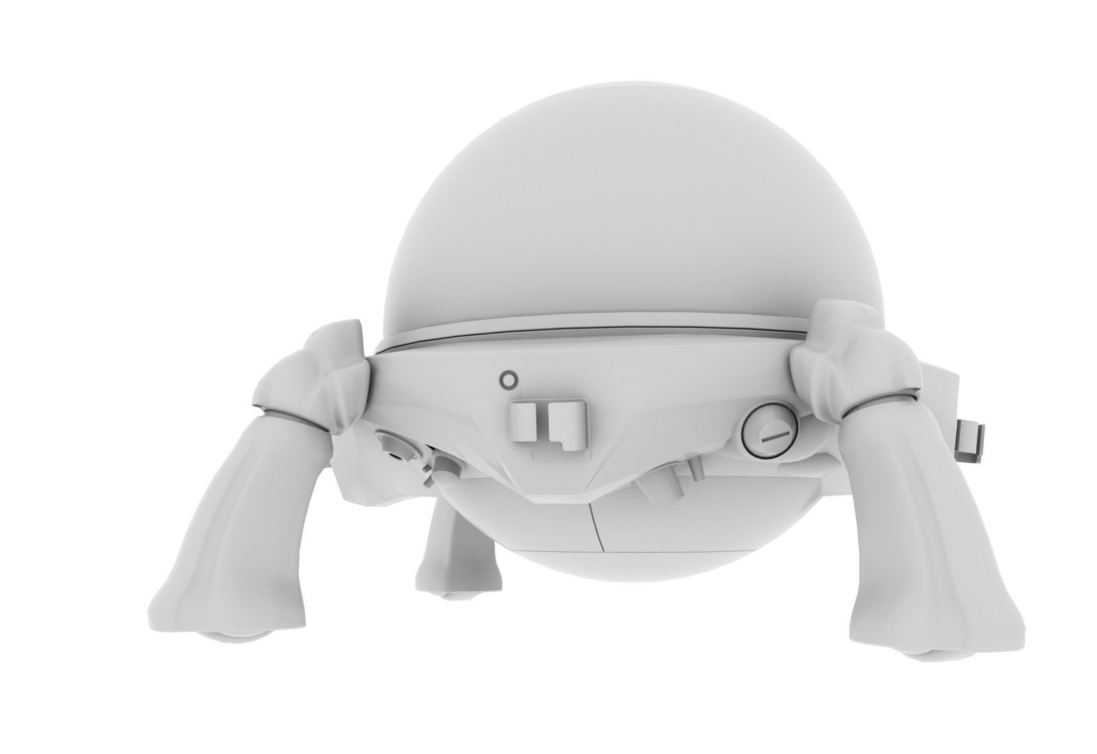 Akira Spider Robot 3D model_2