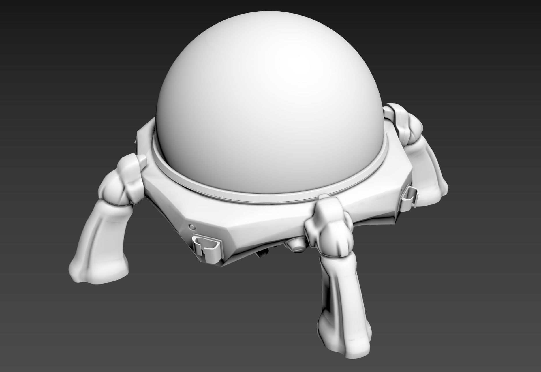 Akira Spider Robot 3D model_6