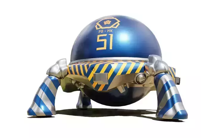 Akira Spider Robot 3D model