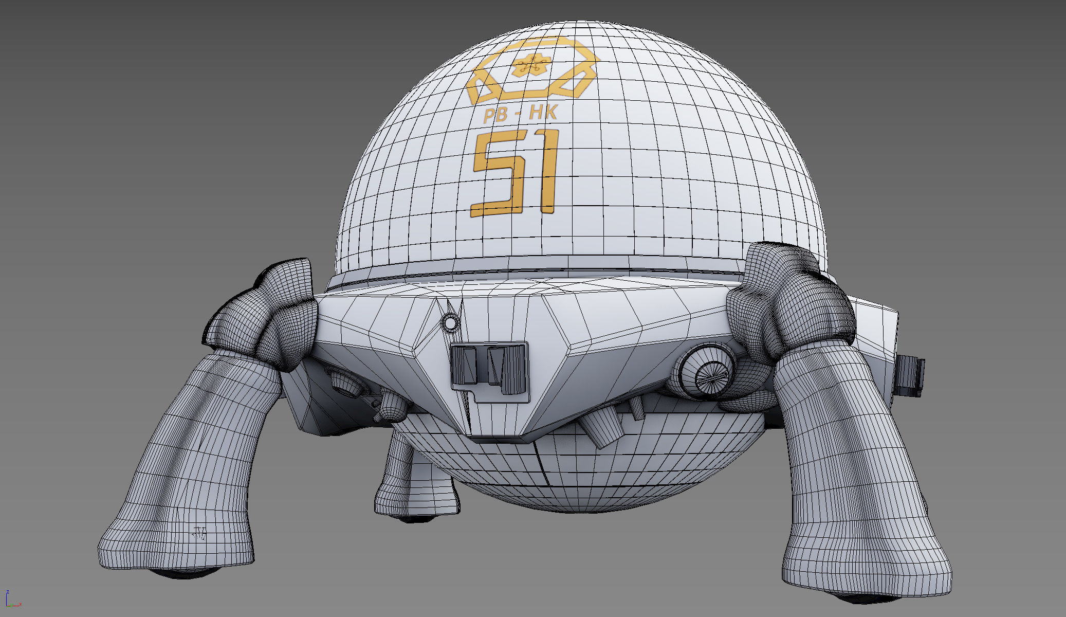 Akira Spider Robot 3D model_1