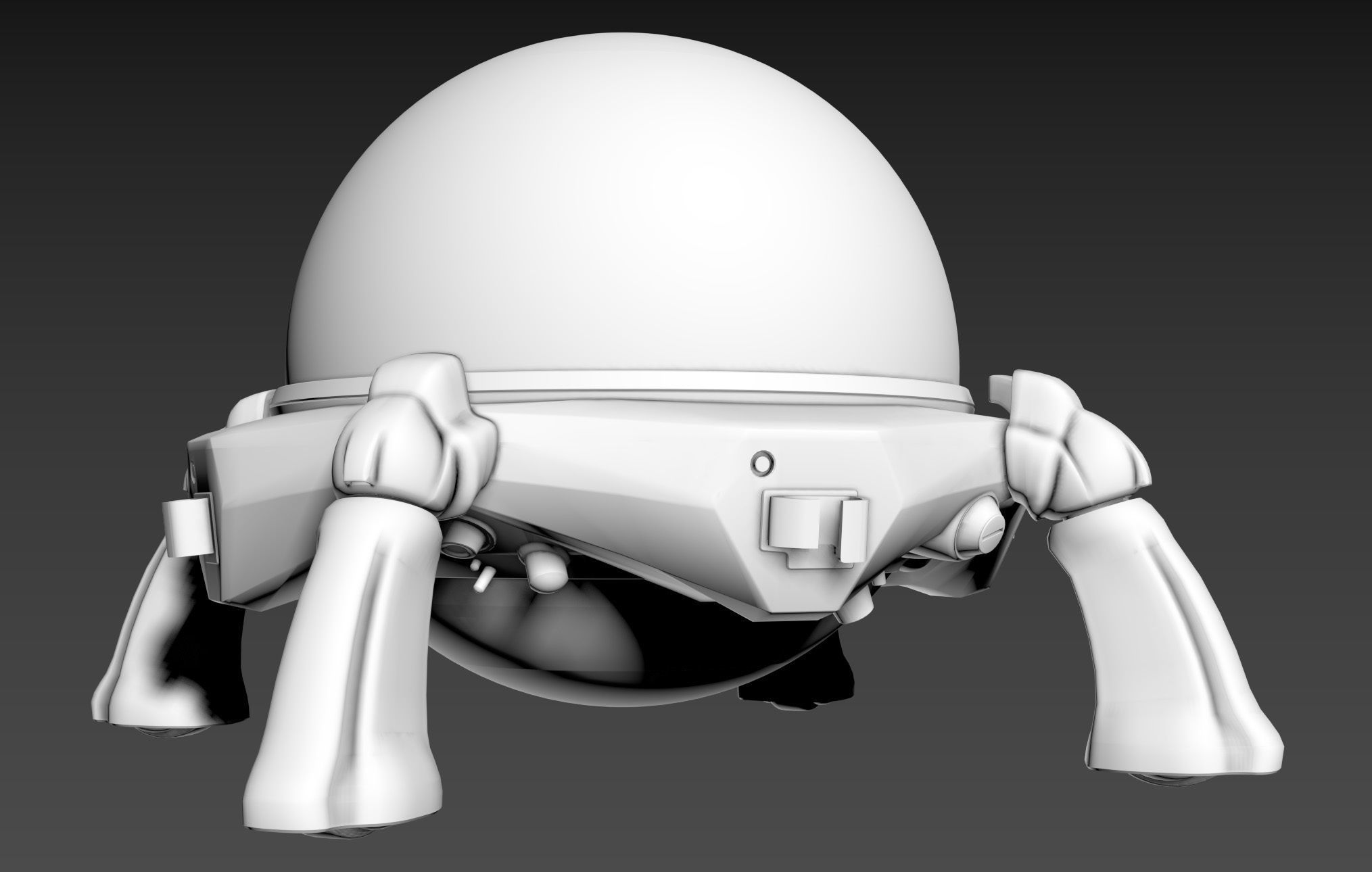 Akira Spider Robot 3D model_5