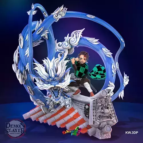 Tanjiro  Demon Slayer 3D print model
