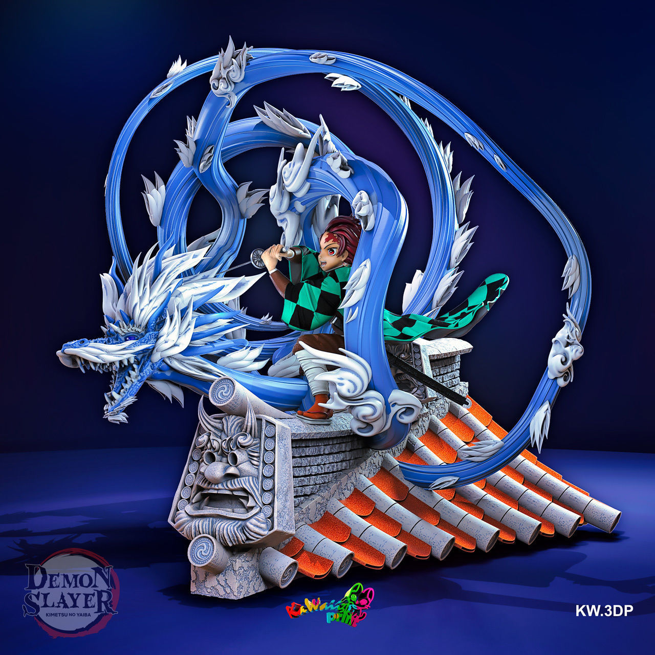 Tanjiro  Demon Slayer 3D print model_1