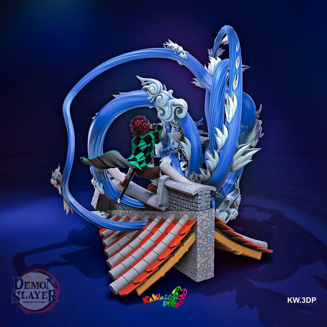 Tanjiro  Demon Slayer 3D print model_2