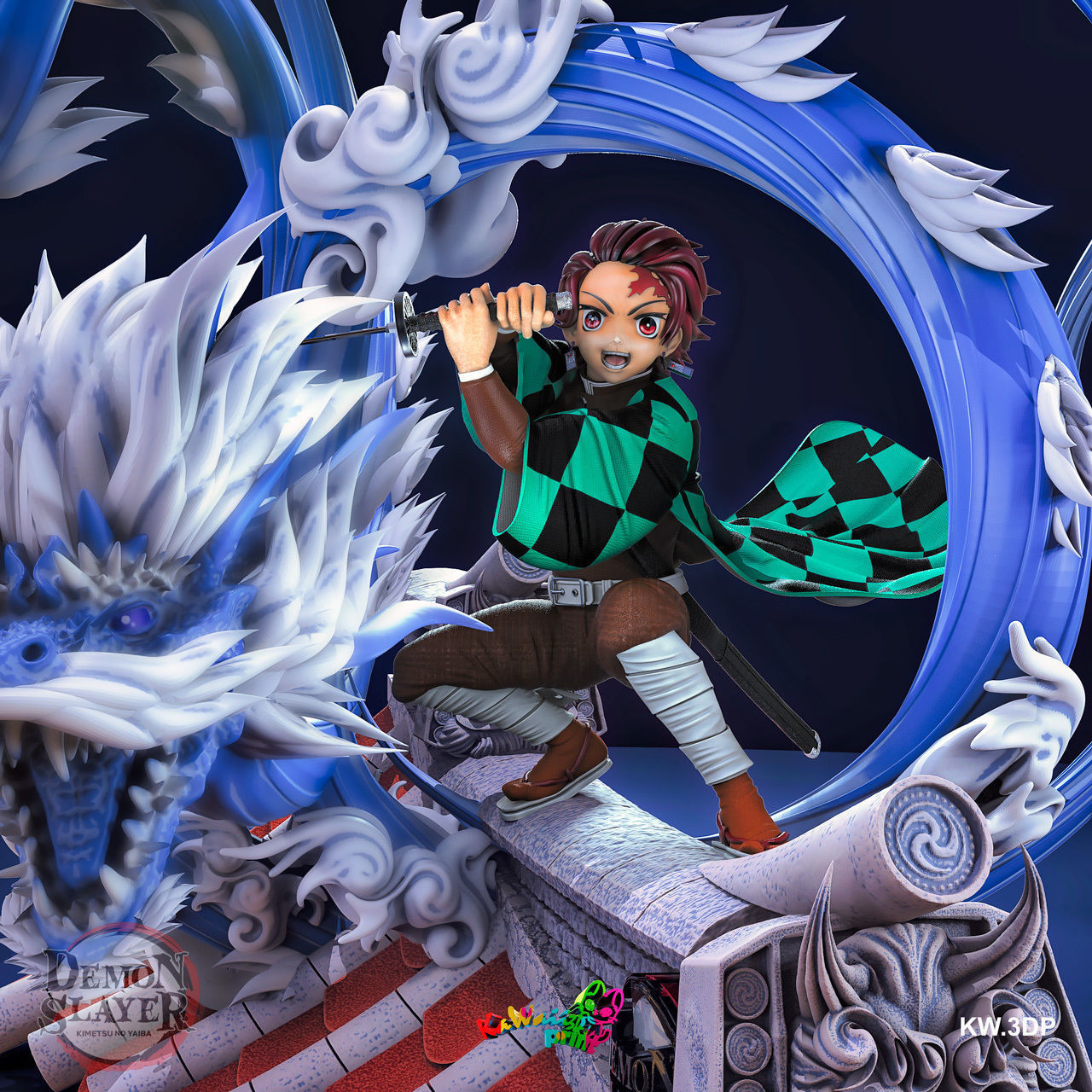 Tanjiro  Demon Slayer 3D print model_4