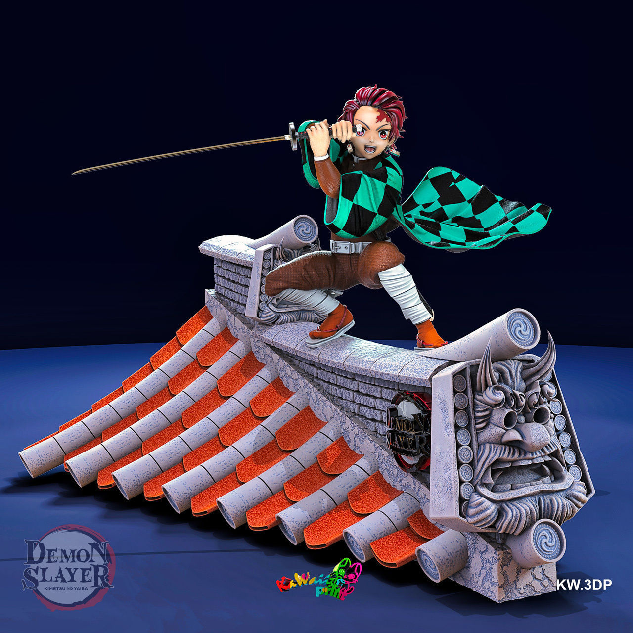 Tanjiro  Demon Slayer 3D print model_5