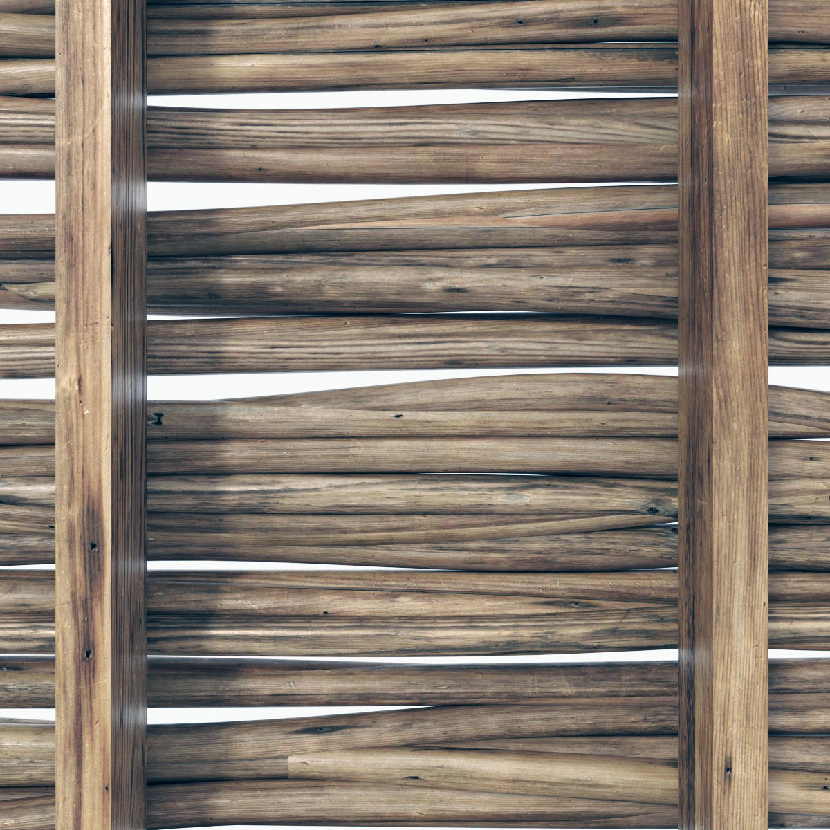Branch thin thick decor n1 3D model_7