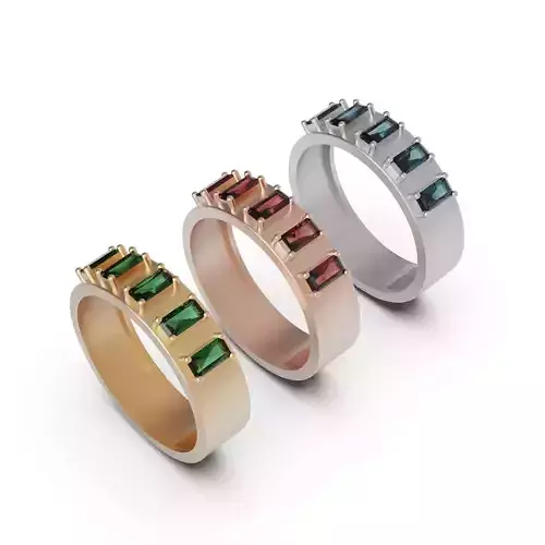 Diamond ring radiant