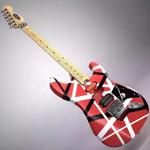 Van Halen Frankenstein guitar