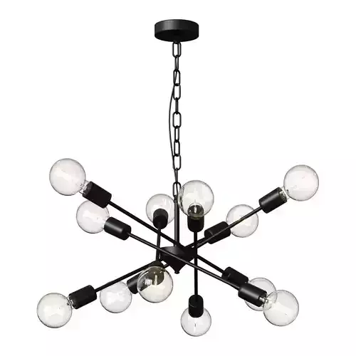 Chandelier VITALUCE Fireworks 12xE27 max 60W