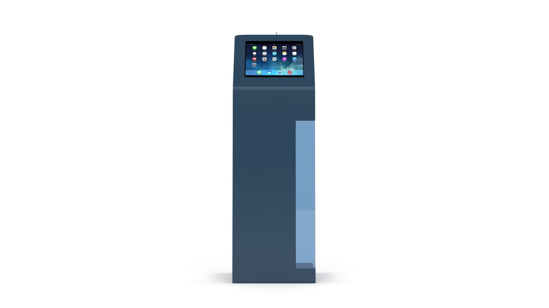 Information Kiosk 3D model_1