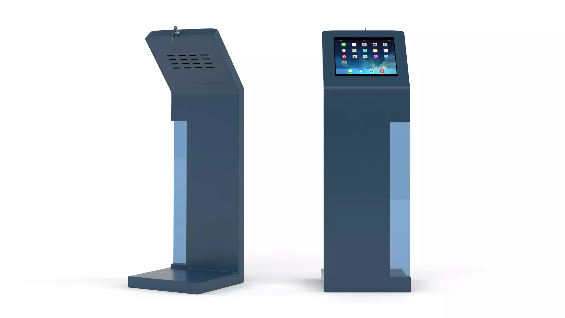 Information Kiosk 3D model_0