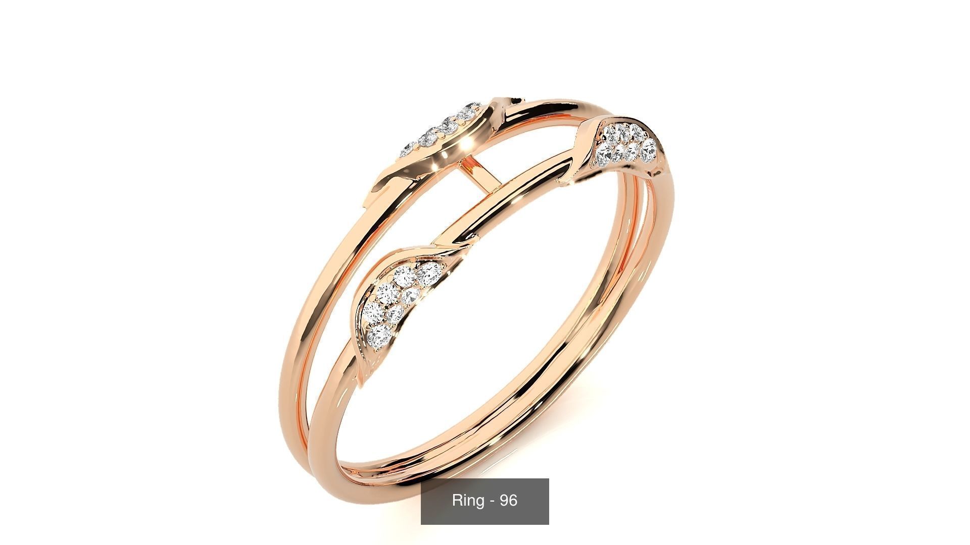 27 Classic rings 3D Model Collection_4