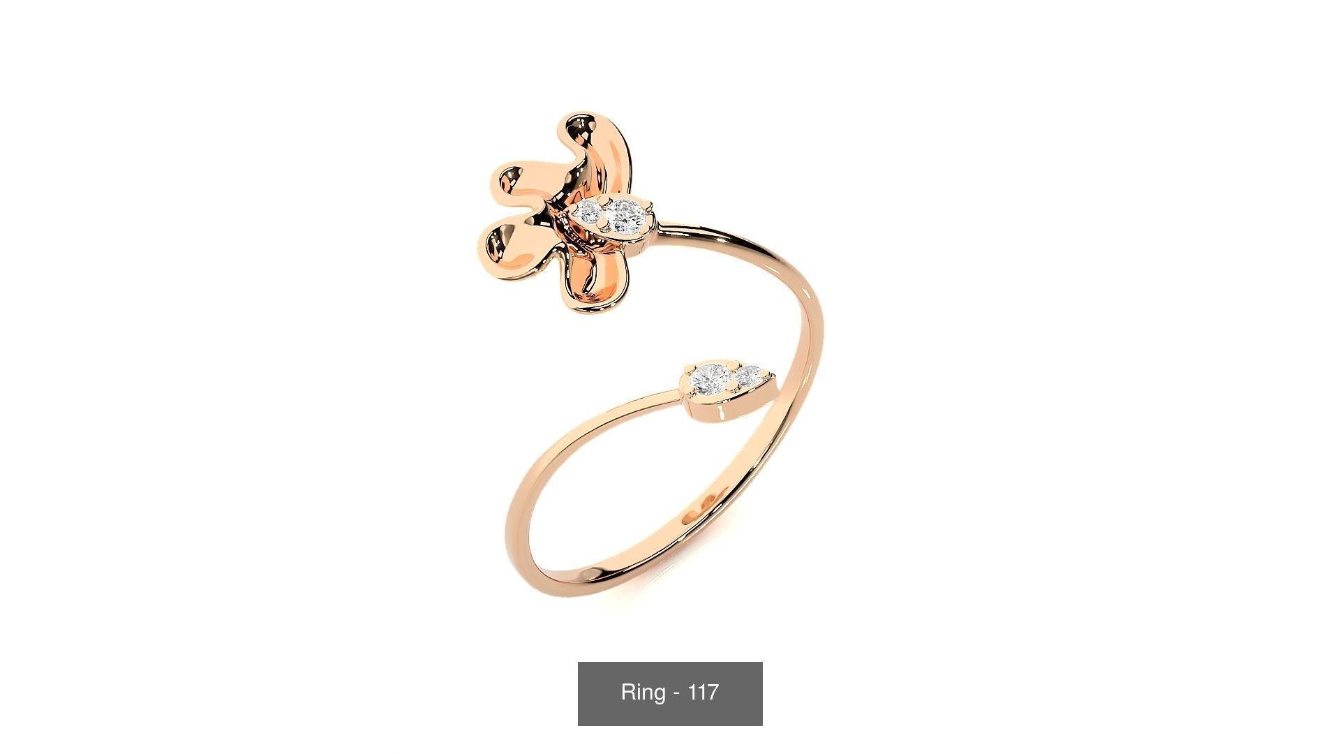 27 Classic rings 3D Model Collection_25