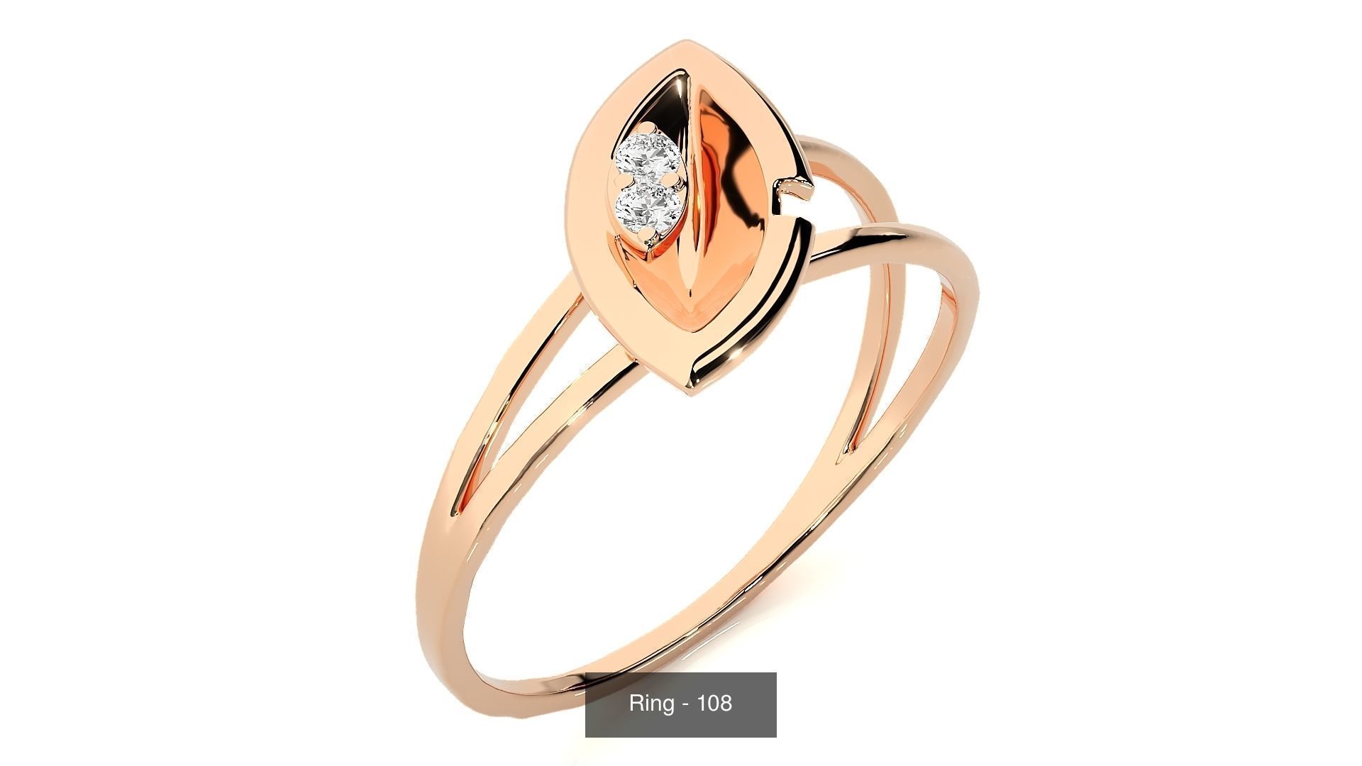 27 Classic rings 3D Model Collection_26