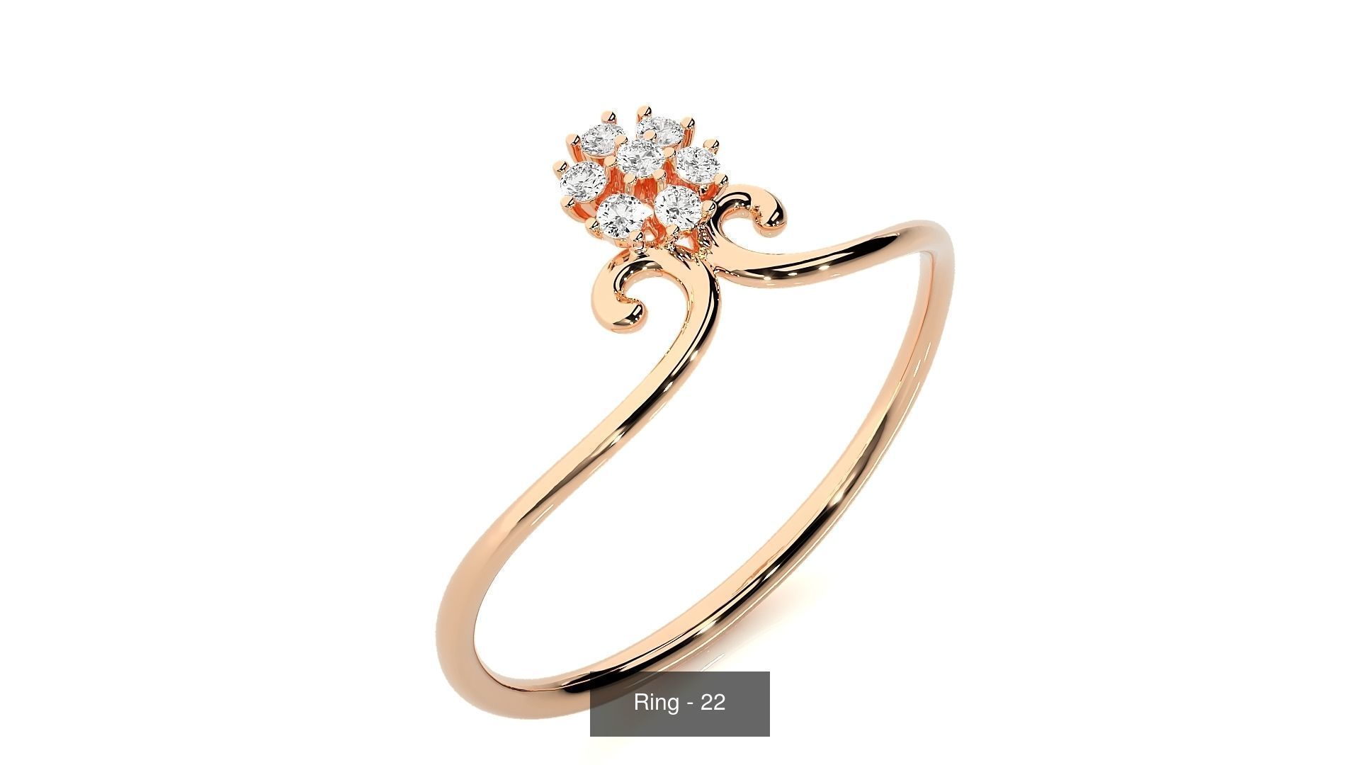 27 Classic rings 3D Model Collection_16