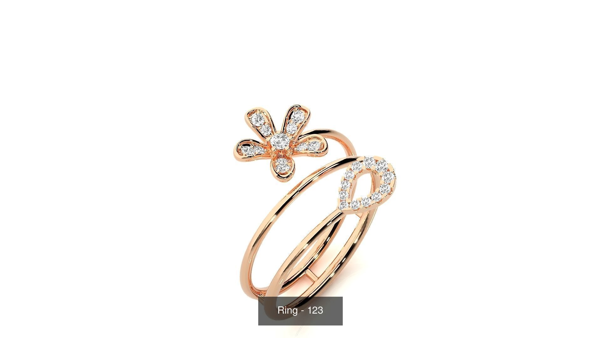 27 Classic rings 3D Model Collection_23