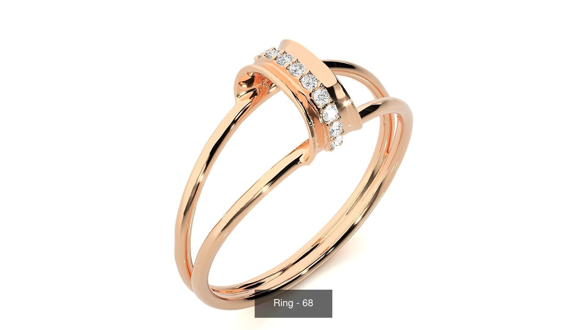 27 Classic rings 3D Model Collection_8