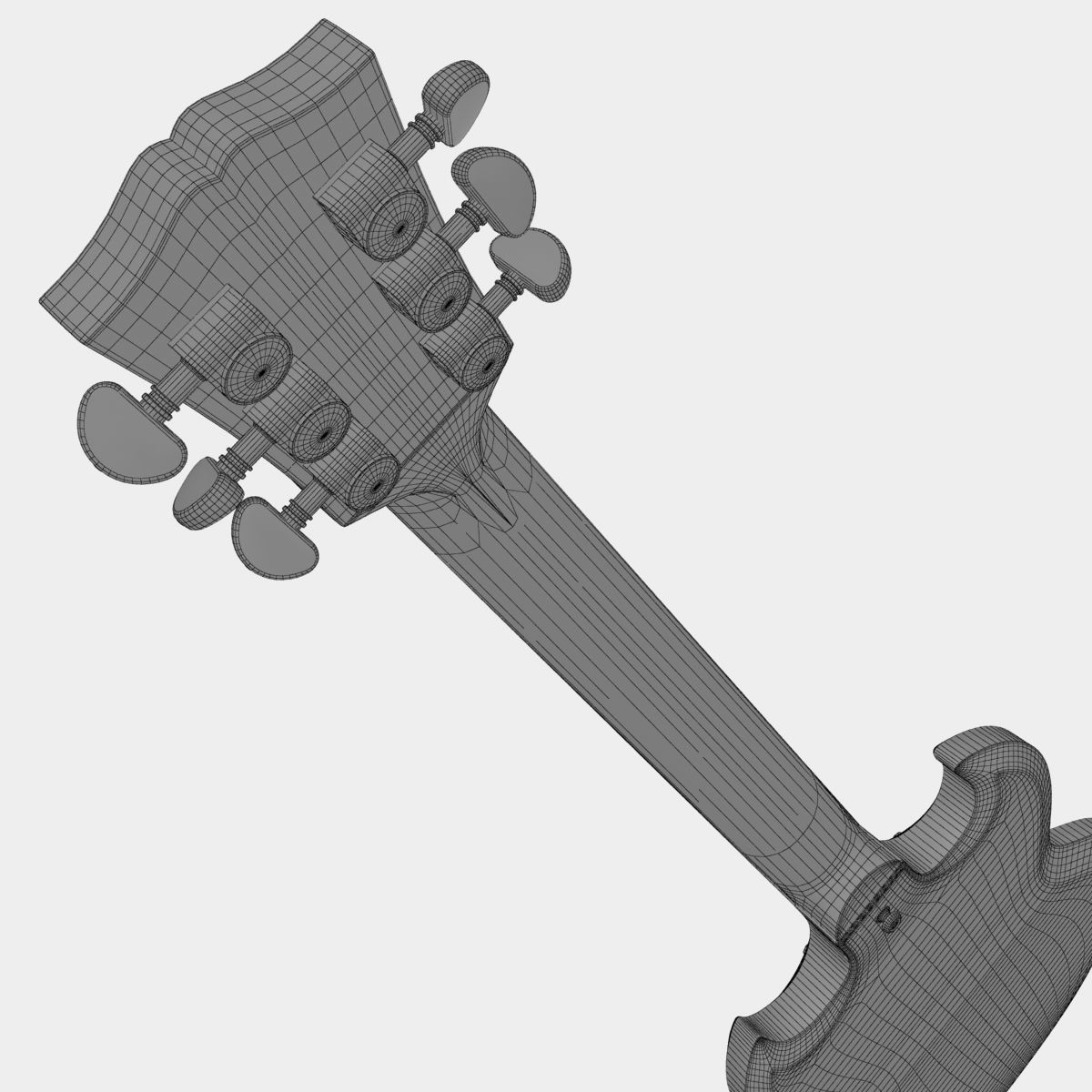 Gibson SG Custom 3D model_11