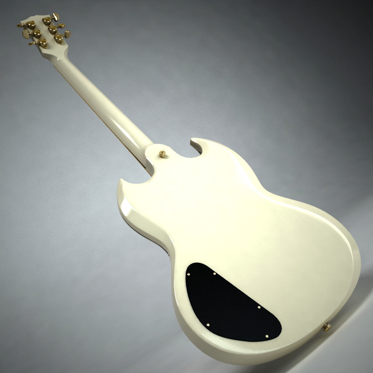 Gibson SG Custom 3D model_3