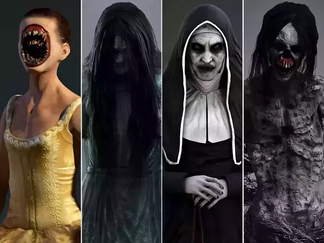 Horror pack 3D Model Collection