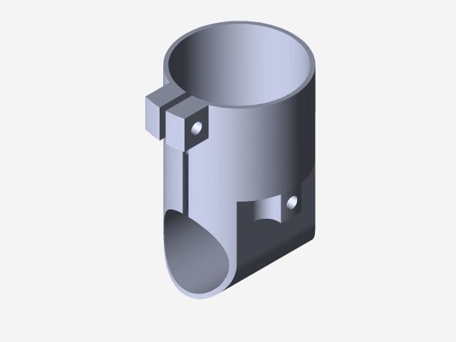 retractable landing gear octocopter Free 3D model_1