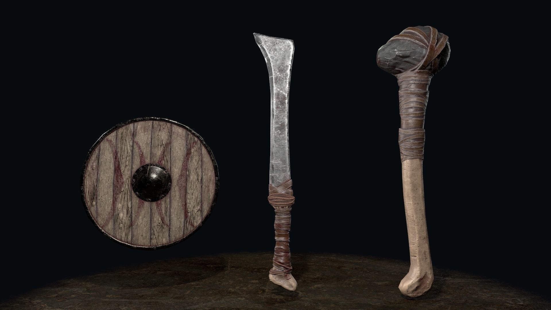 Goblin 1 humanoid creature Low-poly 3D model_17