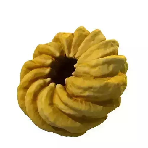 009 Donut gear plain Scan 3D model with UV map